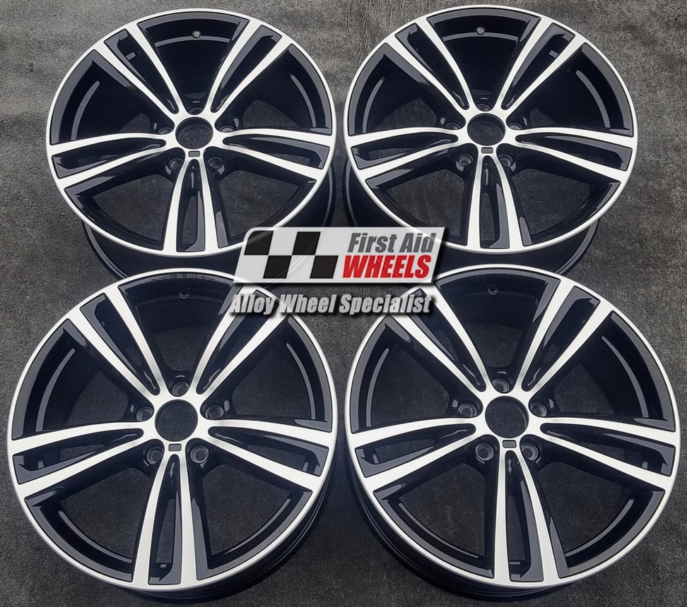 R345DCB EXCHANGE SERVICE - BMW 3 / 4 SERIES 4x19" GENUINE 442M BLACK ...